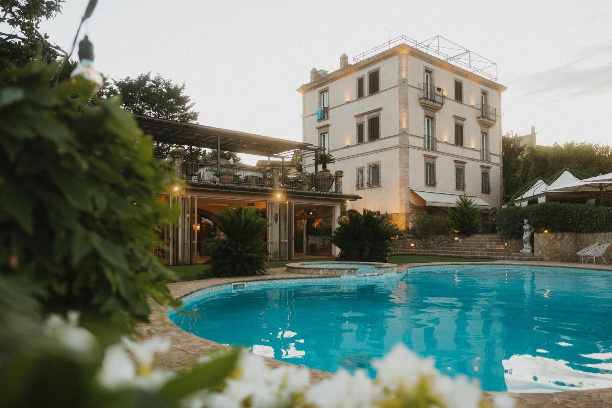 Villa Clodia Relais Manziana Екстериор снимка
